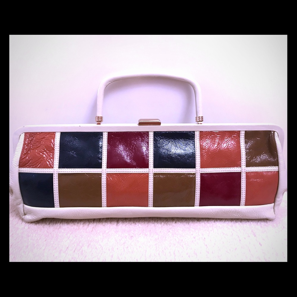 Hobo International Patterned Beige clutch handbag